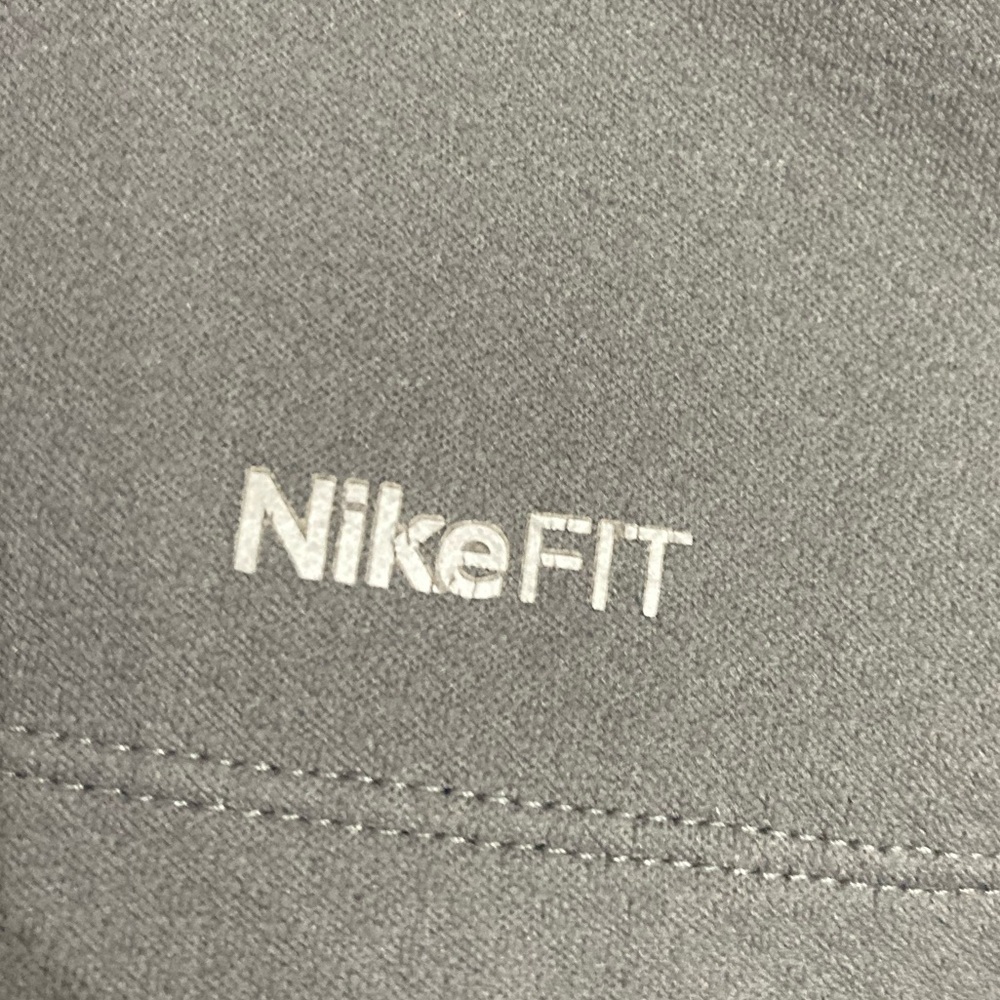 GUC Nike Dri-Fit Gray with Orange Stripes Lightweight Jacket *Flawed• Size XXL - Picture 7 of 9